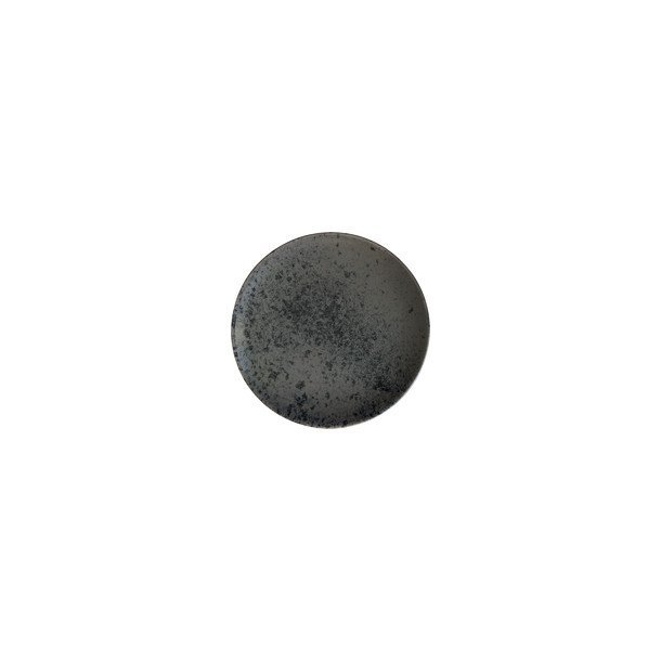 Sandstone tallerken sort � 15 cm.  