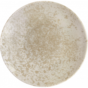 Sandstone tallerken beige dyb � 24 cm.  
