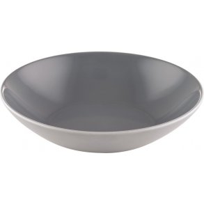 Sandstone tallerken gr� dyb � 18 cm.  