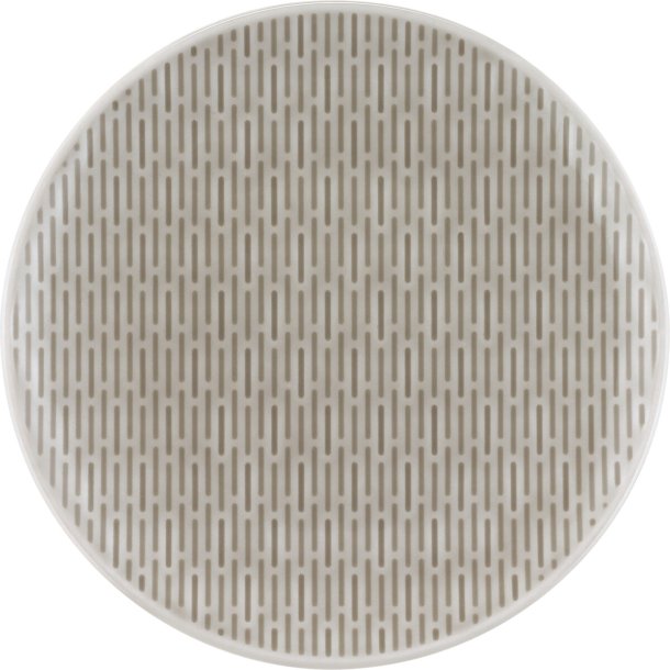 Scope tallerken relief GRAY 20 cm.  