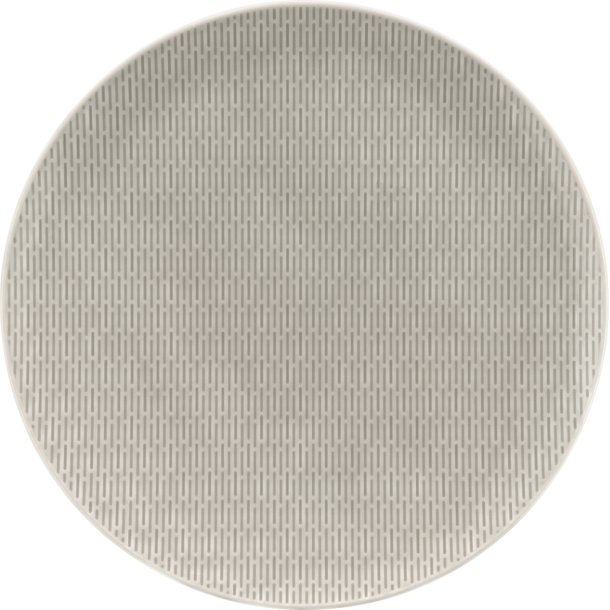 Scope tallerken relief GRAY 26 cm.  