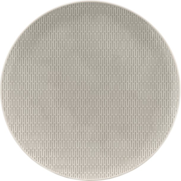 Scope tallerken relief GRAY 28 cm.  