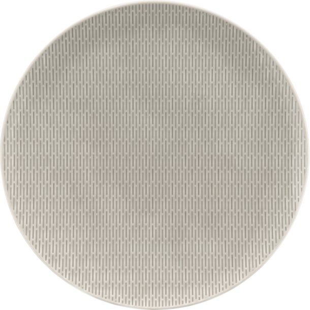 Scope tallerken relief GRAY 32 cm.  