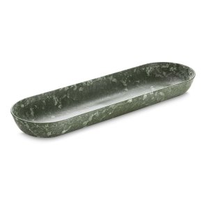 Luups fad oval gr�n 53x16 cm.  