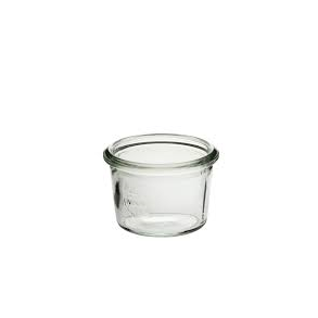 Weck glas u/l�g �6 H4,7 80 ml.  