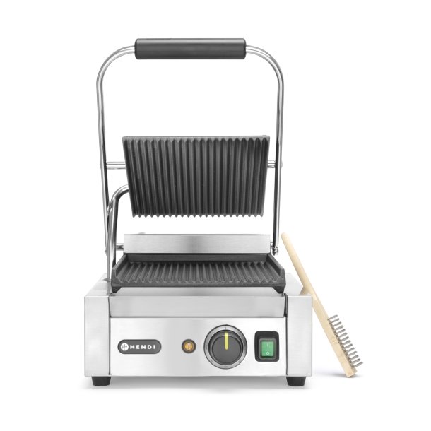 Klemgrill enkel, rillet   