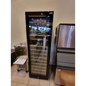 Vinskab Gastro sort til 166 flasker  