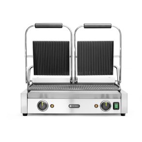 Klemgrill dobbelt rillet 2 lg   