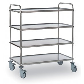 Transportvogn Bourgeat 4 hylder   