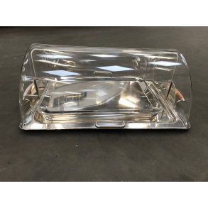 Buffet montre med skydel�g, fad    