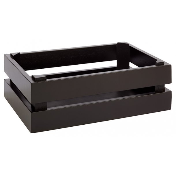 Trkasse sort 29x18,5x10,5 cm.  