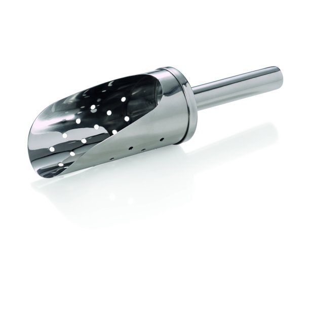 Isskovl rf. med huller 18 cm.  