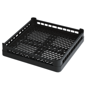 Opvaskekurv bestik sort 50x50 cm  