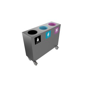 Affaldsskilt, selvklbende vinyl  