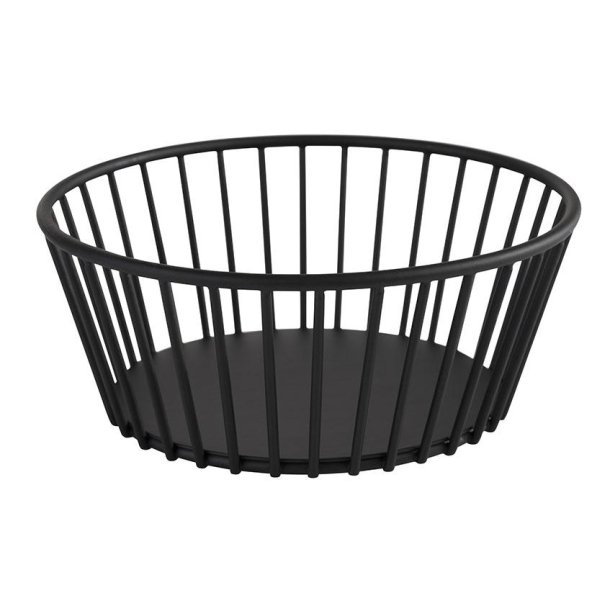 Brdkurv Urban sort metal 17 H7 cm.  