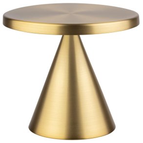 Bordlampe Cone mini guld genopladelig  