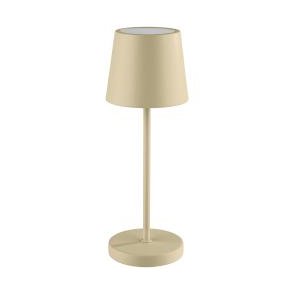 Bordlampe Merle mini sand genopladelig  
