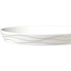 HV fad melamin oval 34x21x4,5 cm.  