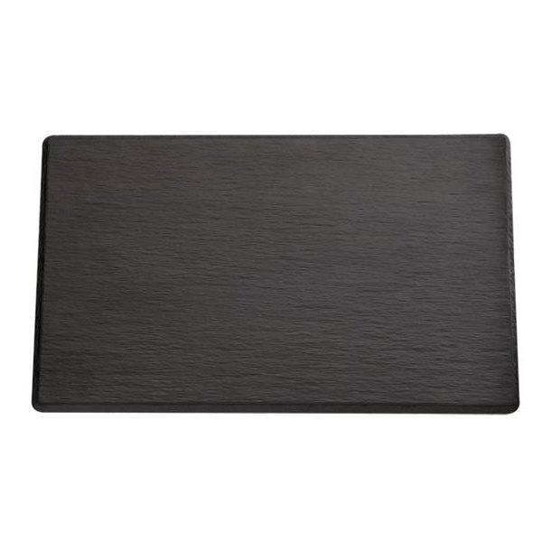 Skiffer melamin sort 1/4 GN  