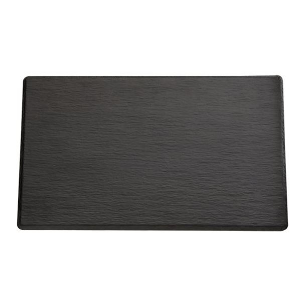 Skiffer melamin sort 2/4 GN  