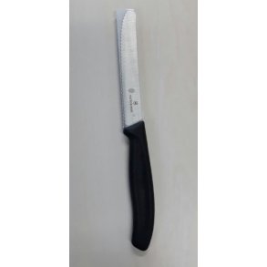 Vict. grill-/tomatkniv buet m/skr sort  