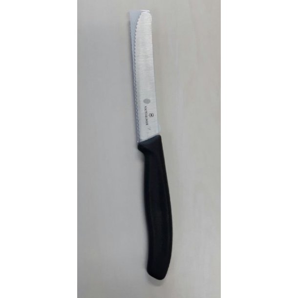 Vict. grill-/tomatkniv buet m/skr sort  