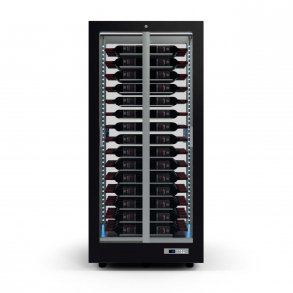 Vinkleskab Expo sort lak  