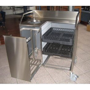 Sorteringsvogn 523 kort m/laminat  