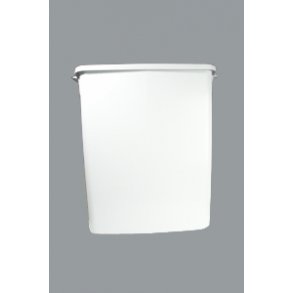 Affaldsspand gr� regt. u/l�g 60 L  