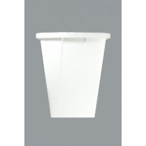 Affaldsspand gr� firk. u/l�g 90 L  