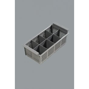 Bestikkasse gr plast 8 rum   