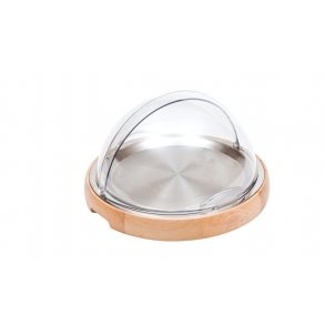 Buffet fad med rolltop, rustfrit fad    