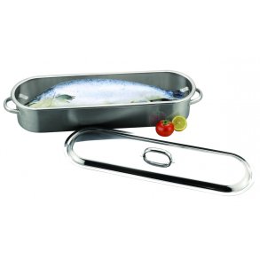 Fiskekedel med rist RF stl 60,0x12,0 cm  