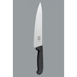 Vict kokkekniv m/sk�r Sort 52033 22 cm   