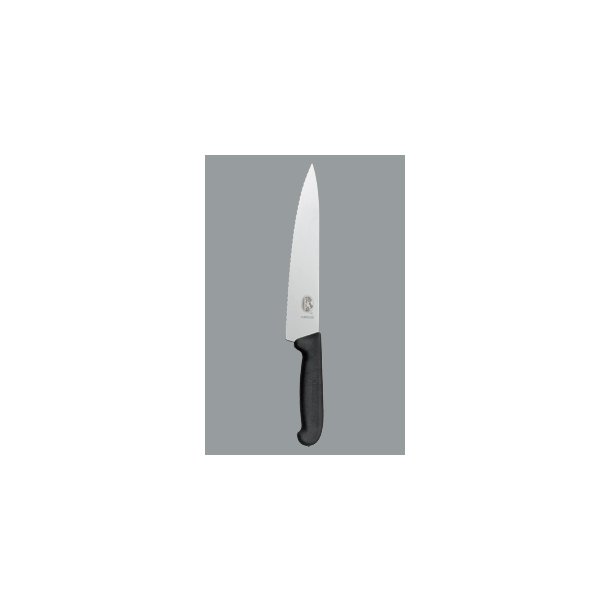 Vict kokkekniv m/sk�r Sort 52033 22 cm   