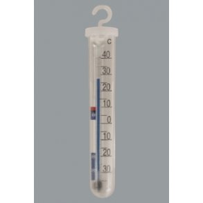 Kleskabsthermometer Klar plast   