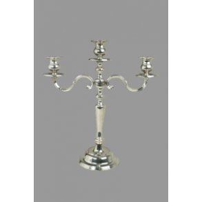 Lysestage forslvet  3 arm  hjde35,0 cm  