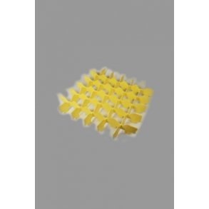 Ruminddeling f/ glas gul 6x6 rum 73 mm  