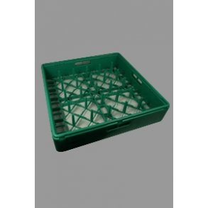 Opvaskekurv tallerken dyb  gr�n 50,0x50,  