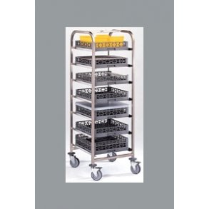 Reolvogn 7 opvaskekurve  50x50 cm  