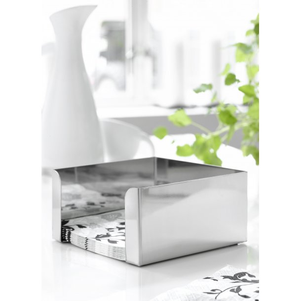 Servietholder  rustfri 15,0 x 15,0 cm  