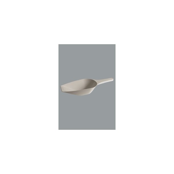 Skuffeske plast hvid 250 ml  