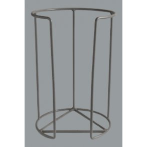 Tallerkenstativ blankpol. st�l 15,0 cm.   