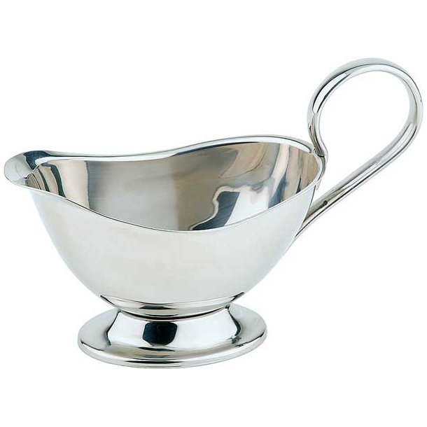 Saucekande h�jglans m/hank 0,15 L 16x7,5 cm. - H 9 cm. 