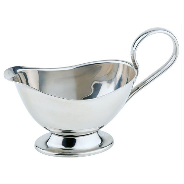 Saucekande hjglans m/hank 0,45 L 22x10,5 cm. H 13,5 cm. 